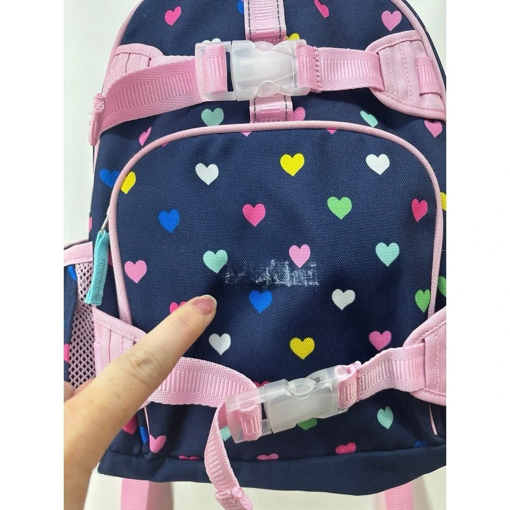 Pottery Barn Heart Backpack (14.5 -15 inch) AS IS